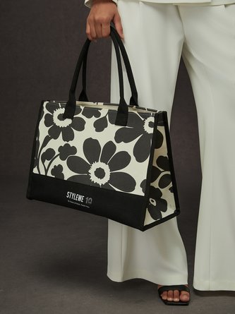 STYLEWE 10th Anniversary Floral Tote Bag