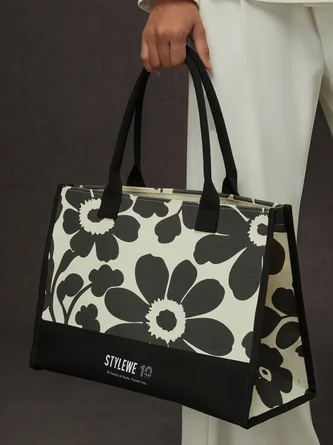 STYLEWE 10th Anniversary Floral Tote Bag