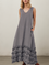 STYLE WE x CHILLINEN |Linen Regular Fit Dress With No
