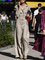 Urban Shawl Collar Long Sleeve Loose Linen Jumpsuit