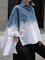 Casual Ombre Printing Shirt Collar  Shirt