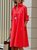 Shirt Dress Long sleeve Plain Simple Dress