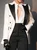 Urban Tuxedo Color Block Lapel Collar Blazer