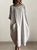 STYLE WE x CHILLINEN |Plain Linen Loose Dress