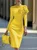 Elegant 3D Floral Crew Neck Formal Dress