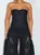 Lace Elegant Plain Strapless Tank Top