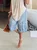 Relaxed Fit Cargo Denim Shorts
