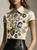 Urban 3D Printing Shirt Collar  Blouse