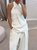Urban Plain Irregular Craftsmanship Halter Tank Top