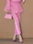 Elegant Plain Straight Pants