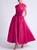 Elegant Plain V Neck Maxi Dress
