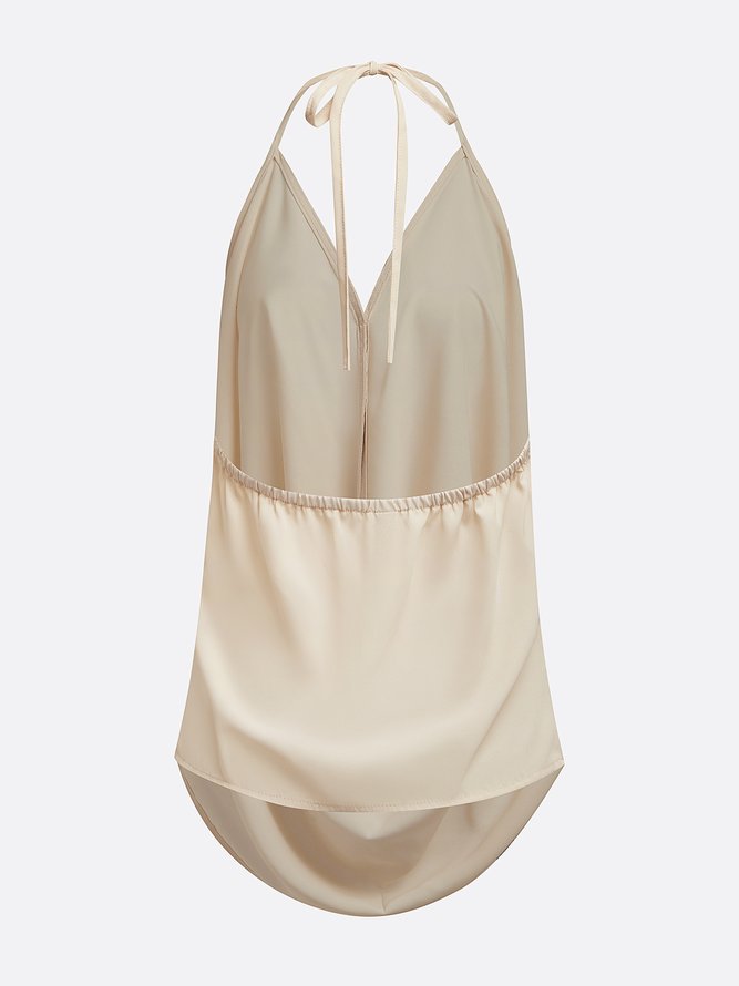 Casual Sheer Flowy Spaghetti Strap Camisole 