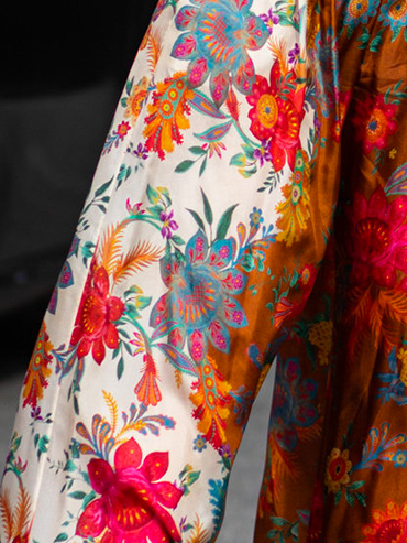 loose floral pants