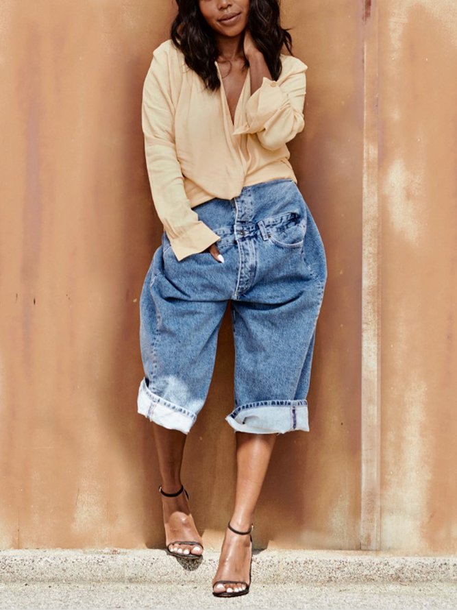 Loose Denim Casual Jeans