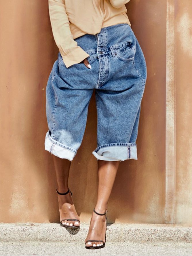 Loose Denim Casual Jeans