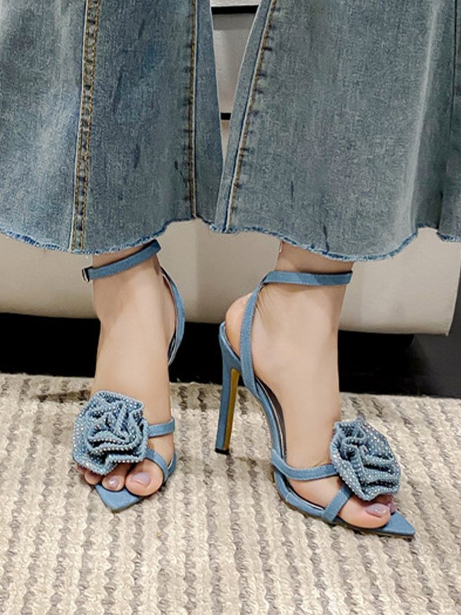 Pu Summer Strappy Sandals