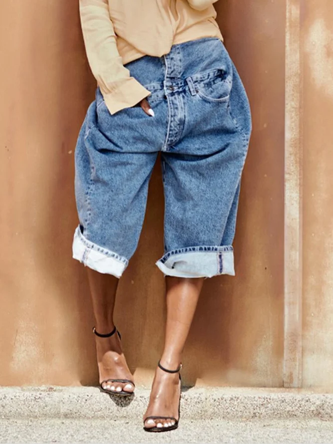 Loose Denim Casual Jeans