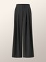 Elegant Pleated Long Wide Leg Pants