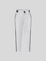 Regular Fit Color Block Urban Color Block Fashion Pants