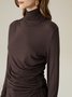 Plain Urban Tight Long Sleeve T-Shirt