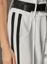 Regular Fit Color Block Urban Color Block Fashion Pants