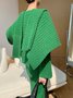Long sleeve Crew Neck Elegant Sweater