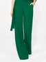 Urban Loose Plain Fashion Long Straight Pants