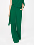 Urban Loose Plain Fashion Long Straight Pants