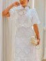 Plain Stand Collar Elegant Regular Fit Shirt