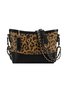 Leopard Clutch Bag Braided Chain Cross Body Bag