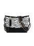 Leopard Clutch Bag Braided Chain Cross Body Bag