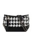 Leopard Clutch Bag Braided Chain Cross Body Bag