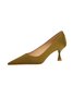 Women Minimalist Wineglass Heel Shallow Pumps