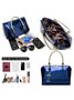 Elegant Artificial Patent Leather Handbag Commuting Crossbody Bag