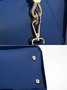 Elegant Artificial Patent Leather Handbag Commuting Crossbody Bag