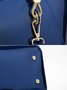 Elegant Artificial Patent Leather Handbag Commuting Crossbody Bag