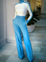 Split Joint Casual Turtleneck Sweater