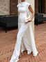 Elegant Tailored Jumpsuit & Cape Set – Wedding & Formal Occasion Outfit