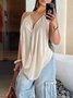 Casual Sheer Flowy Spaghetti Strap Camisole 