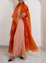 Urban Raglan Sleeve Plain Shawl Collar Kimono