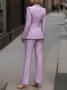 Urban Plain  Straight Fashion Pants