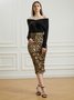 Skinny Leopard Lady Skirt